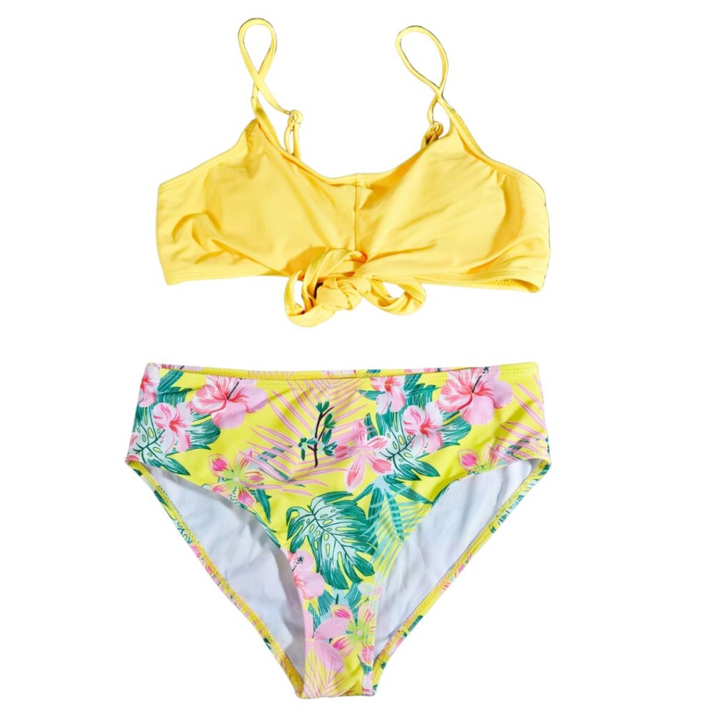 New Teen Girls 2-Piece Bikini Swimsuit – Size 15/16, Stylish & Comfy Fit